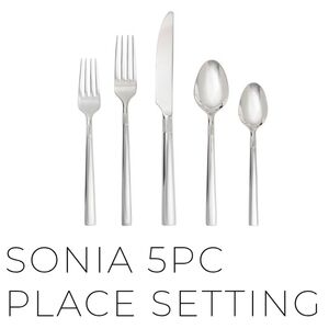 SONIA 5 Pc. Place Setting By Fortessa, Boxed, Retail Price $42.00US